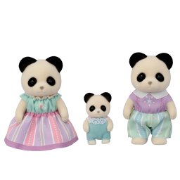 Figurine sylvanian families-familia ursuletilor panda trio