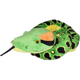 Sarpe anaconda verde inchis- jucarie plus wild republic 137 cm