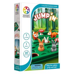 Smart games - jump'in, joc de logica cu 60 de provocari, 7+ ani, editie lb. romana