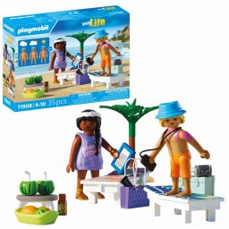 Playmobil - jucarie de rol cuplu de tineri la plaja