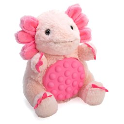 Mini axolot poppykins-jucarie plus wild republic 19cm