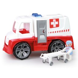 Camion Ambulanta Lena Truxx cu figurina si accesorii
