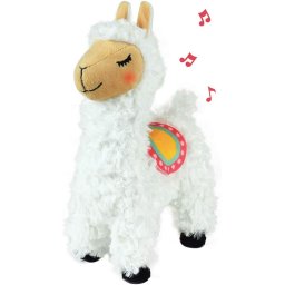 Jucarie muzicala jemini cu lumini 27 cm lama lola