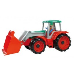 Tractor Din Plastic Cu Figurina 37 Cm Truxx