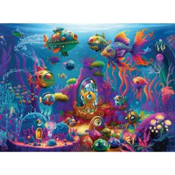 Ravensburger - puzzle animalele oceanului 150 piese