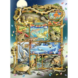 Ravensburger - puzzle reptile 200 piese