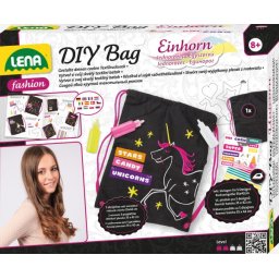 Joc si kit creativ pentru fete Lena Rucsacel textil cu Unicorn