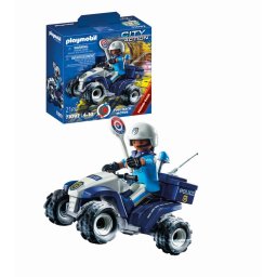 Playmobil - vehicul pullback de politie