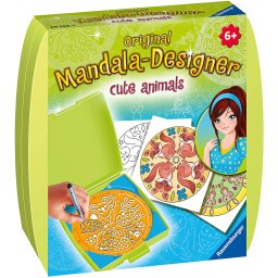 Ravensburger - set de creatie mini mandala cu animale