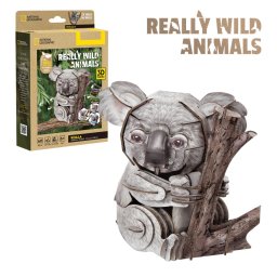 Cubic fun - national geographic animale salbatice puzzle 3d koala 60 piese