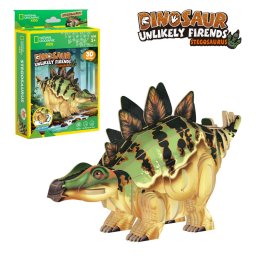 Cubic fun - national geographic dinozauri puzzle 3d stegozaur 51 piese