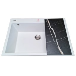 Tocator HPL Ardesia Large Universal pentru chiuvetele CookingAid Cube, Amanda, Infinity, Kinga si alte chiuvete