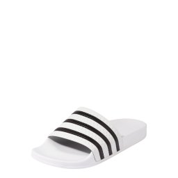 ADIDAS ORIGINALS Saboți 'Adilette' negru / alb