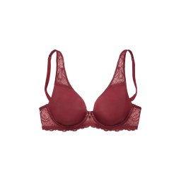 LASCANA Sutien roșu vin