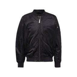 Vintage Industries Geacă de primăvară-toamnă 'Welder MA1' negru