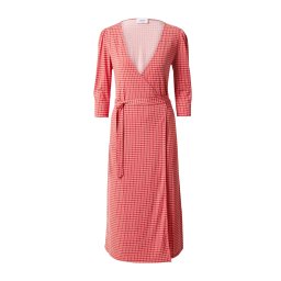 Bella x ABOUT YOU Rochie 'Danika' roși aprins / alb