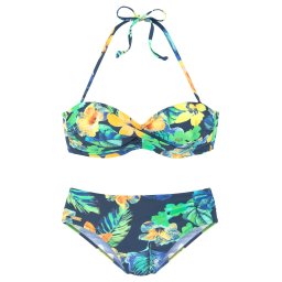 LASCANA Costum de baie două piese albastru / mai multe culori