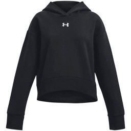 UNDER ARMOUR Hanorac sport 'Rival' negru / alb