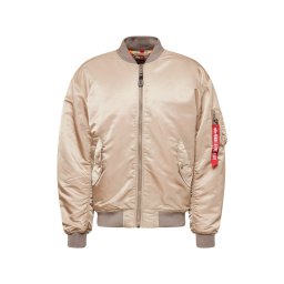 ALPHA INDUSTRIES Geacă de primăvară-toamnă 'MA-1 CS' șampanie / bej închis
