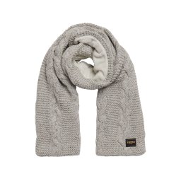 Superdry & Co Fular gri / negru