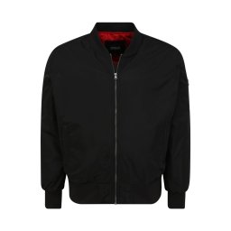 Urban Classics Geacă de primăvară-toamnă negru