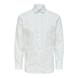 SELECTED Cămaşă business 'Ethan' alb natural