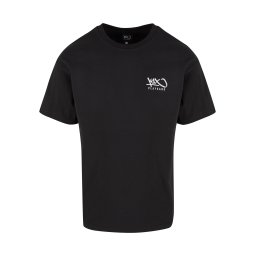 K1X Tricou negru / alb