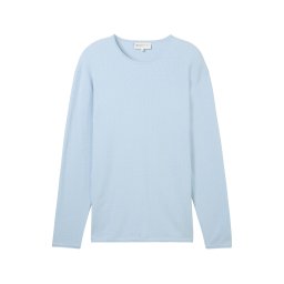 TOM TAILOR DENIM Pulover albastru deschis
