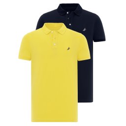 Moxx Paris Tricou galben / negru / alb