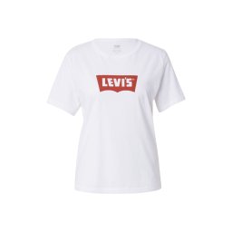 LEVI'S ® Tricou 'Iconic' roșu / alb
