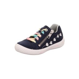 SUPERFIT Sneaker 'TENSY' albastru marin / galben pastel / roz / alb