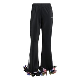 ADIDAS ORIGINALS Pantaloni 'x Jeremy Scott' albastru / roz pal / negru / alb