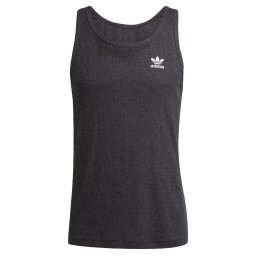 ADIDAS ORIGINALS Tricou 'Essentials' negru amestecat / alb