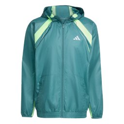 ADIDAS PERFORMANCE Geacă sport 'Tech Apparel' verde petrol / verde deschis / alb