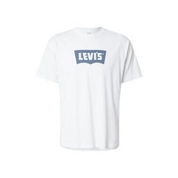 LEVI'S ® Tricou 'Vintage Batwing Graphic Tee' albastru porumbel / alb murdar