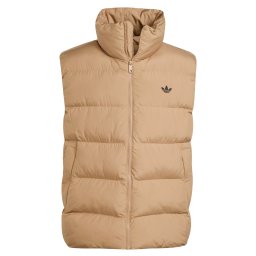 ADIDAS ORIGINALS Vestă 'Tonal Puffer' maro deschis / negru