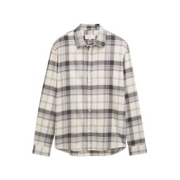 TOM TAILOR DENIM Cămașă bej / maro / negru