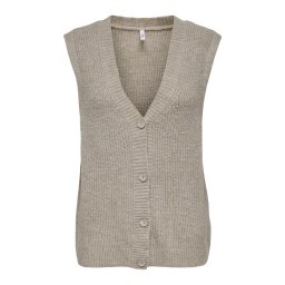 ONLY Vestă tricotată 'ONLJane' gri