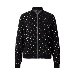 VERO MODA Geacă de primăvară-toamnă 'VMCOCO' negru / alb