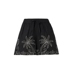 JDY Pantaloni 'JDYELIZA' negru / alb