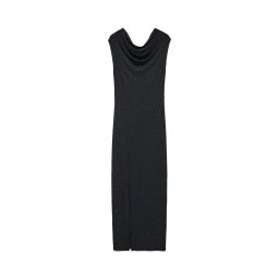 VERO MODA Rochie de seară 'VMNATA' negru / argintiu