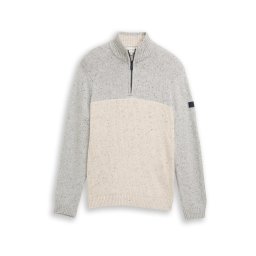 TOM TAILOR Pulover grej / gri deschis