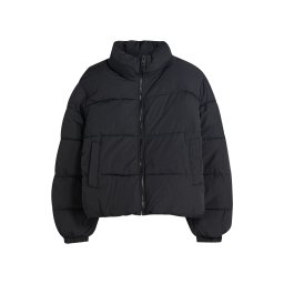 Bershka Geacă de iarnă negru