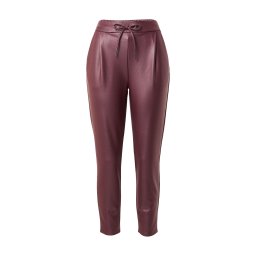 VERO MODA Pantaloni cutați 'VMEVA' roșu vin