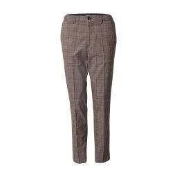 SCOTCH & SODA Pantaloni cu dungă maro cappuccino