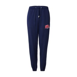 FILA Pantaloni sport 'LANDEN' bleumarin / roșu intens / alb