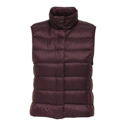 ONLY Vestă 'ONLRUBY' ciocolatiu