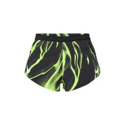 NIKE Pantaloni sport 'AROSWFT' verde neon / negru