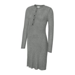 MAMALICIOUS Rochie tricotat 'MLOFELIA LIA' gri bazalt