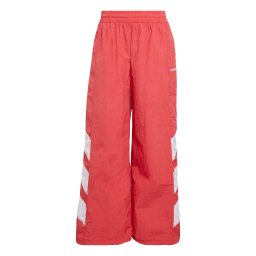 ADIDAS ORIGINALS Pantaloni 'BLOCKED WASHED TRACK' roșu cranberry / alb